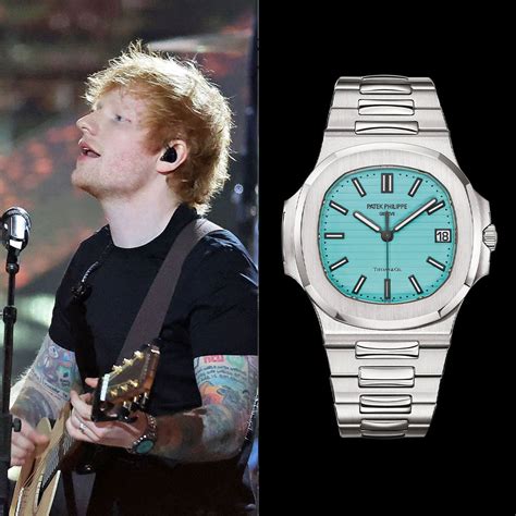 patek philippe tiffany ed sheeran|watch spotting ed sheeran.